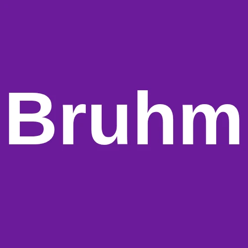 Bruhm logo